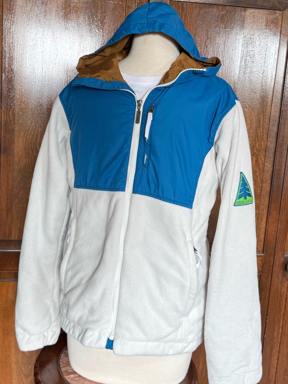 Bonfire Outerwear Colorblock Ski Glacier Fleece Technical Snowboard Jacket 14 16